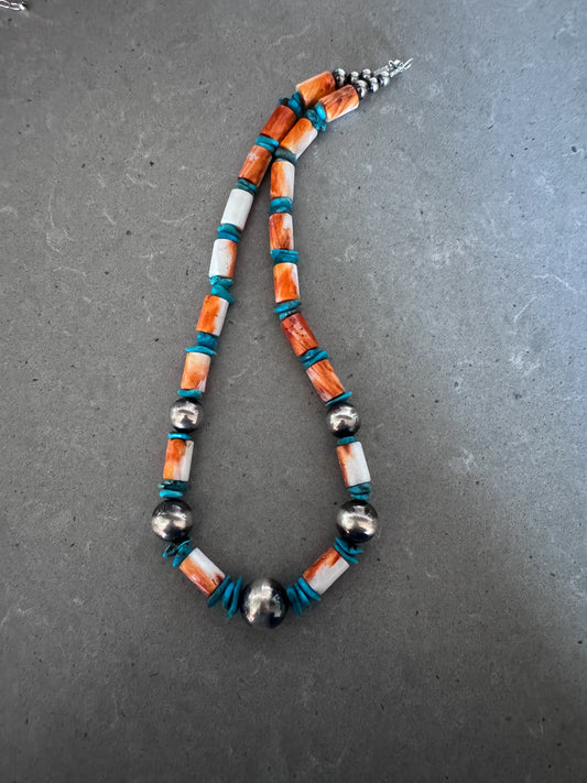 22” Orange Spiny Statement