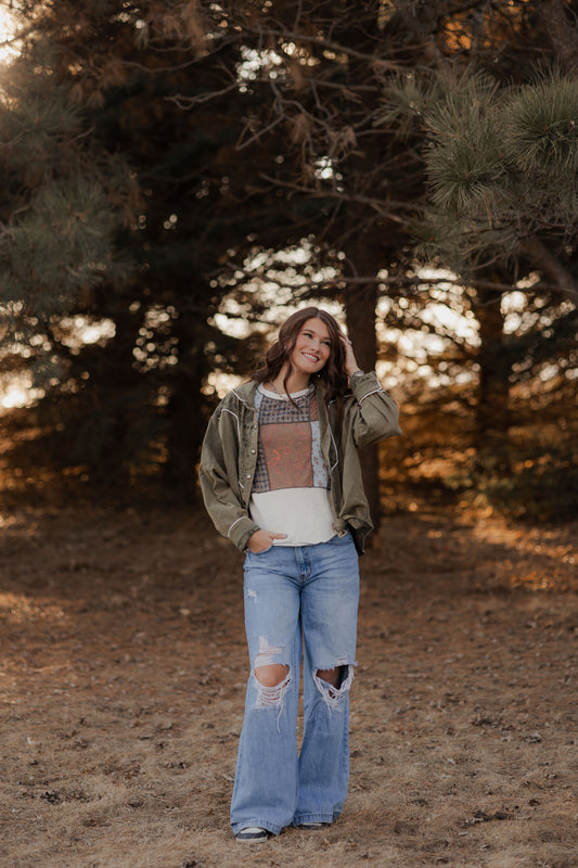 Crossover Relaxed Wide Leg
