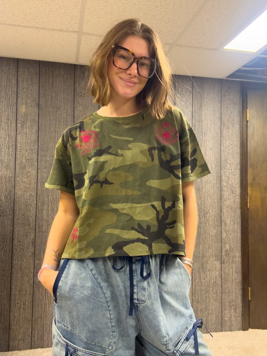 Lucky Camo Tee