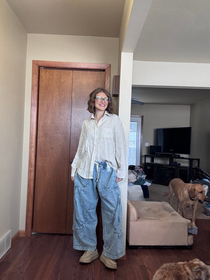 Funky Denim Pants