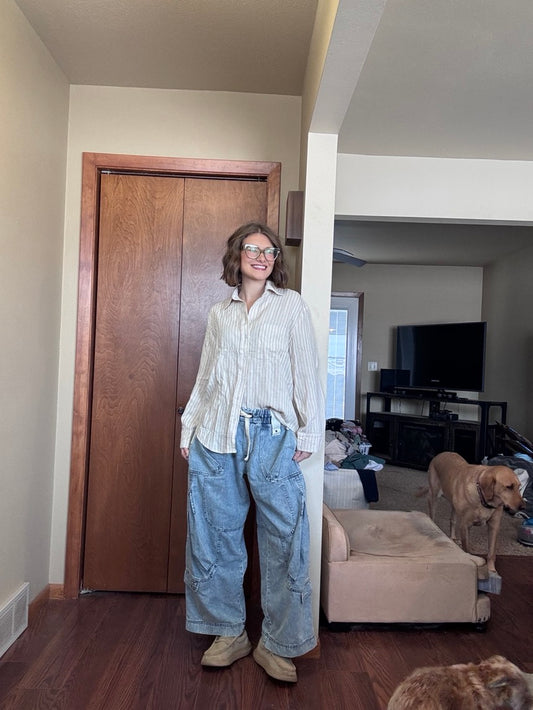 Funky Denim Pants