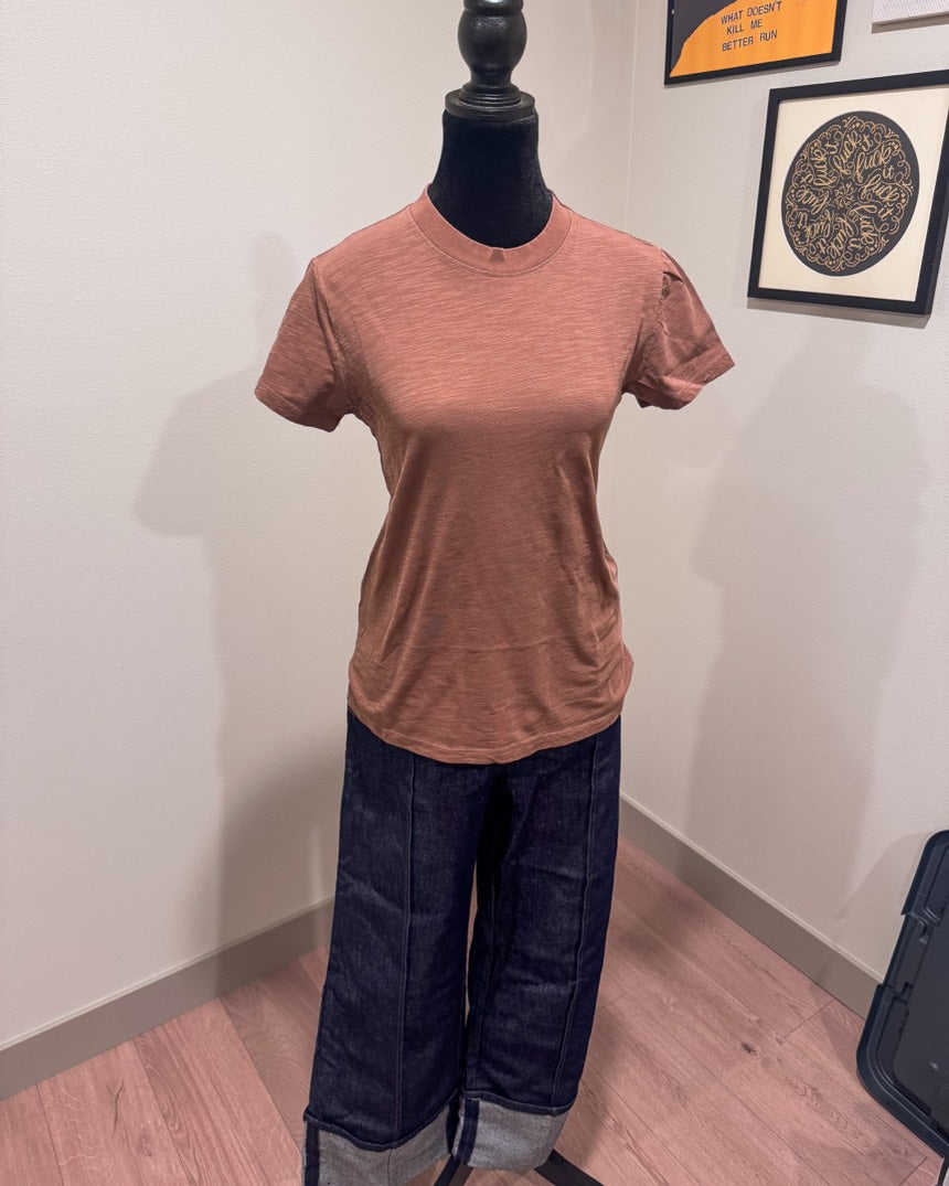 Chocolate Acid Wash T-Shirt