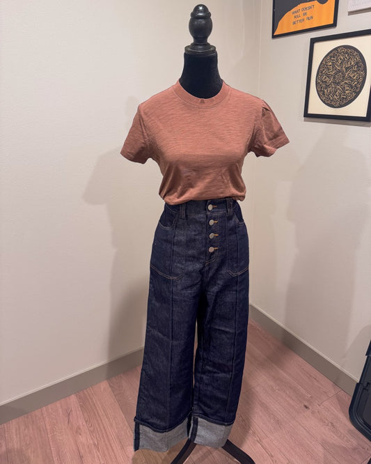 Chocolate Acid Wash T-Shirt
