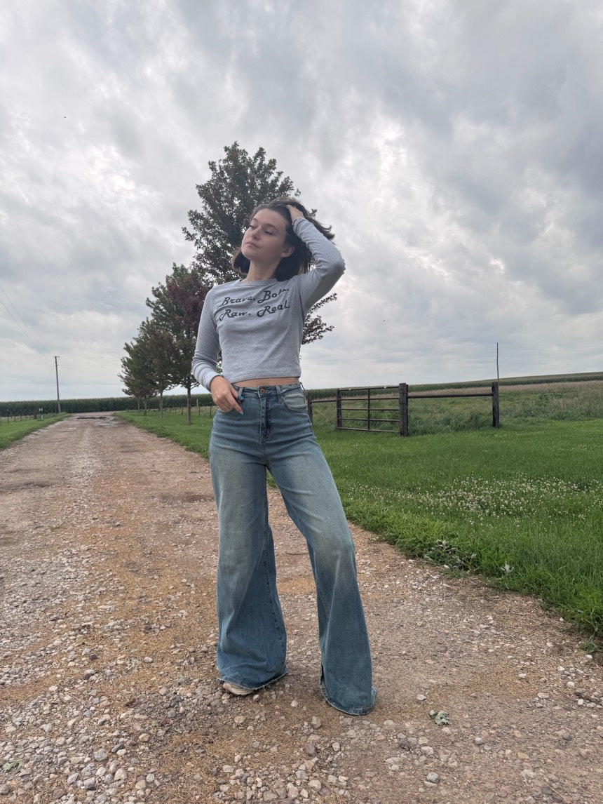 High Rise Super Wide Leg