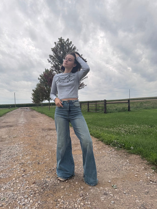 High Rise Super Wide Leg