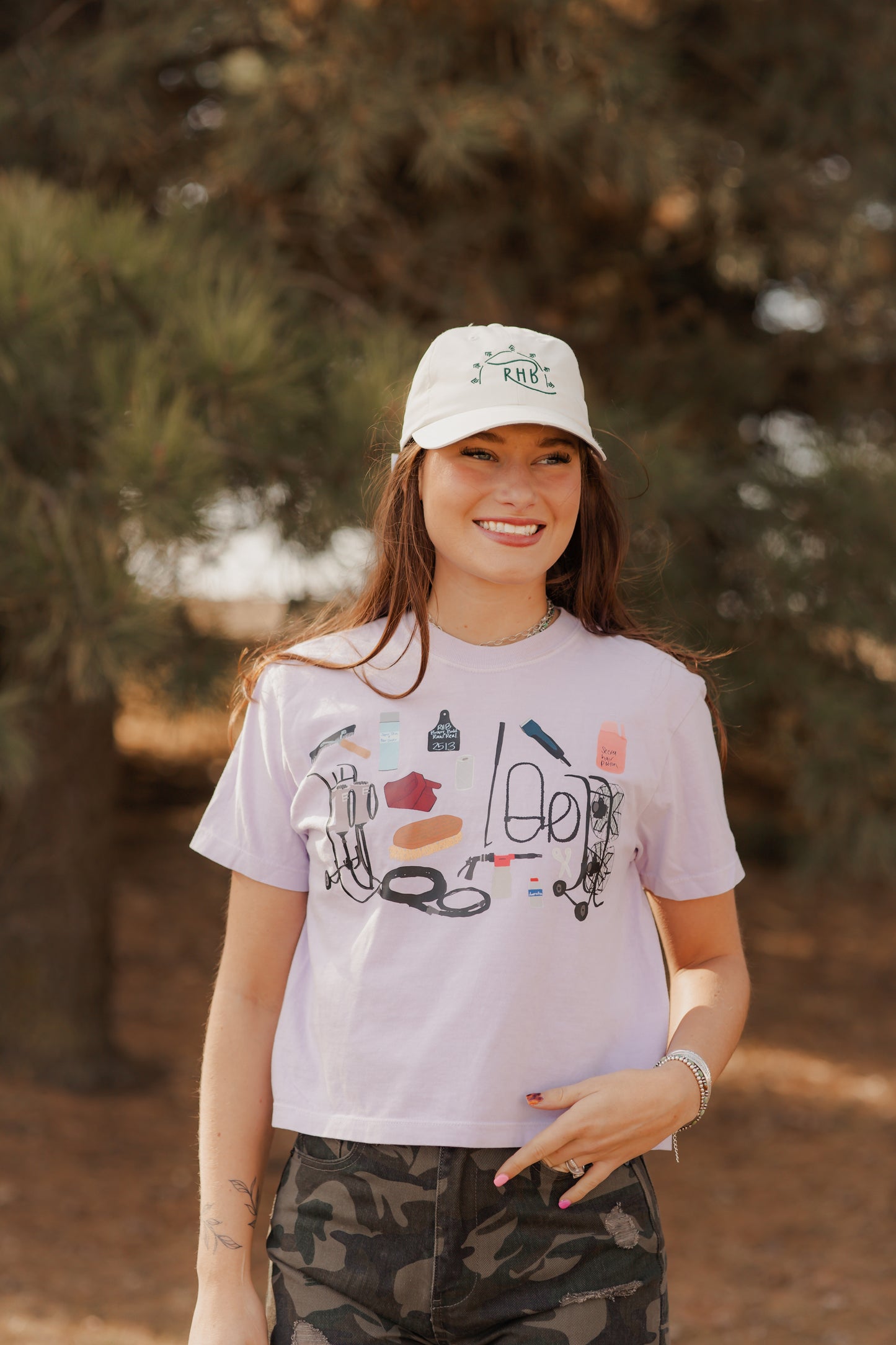 The Show Barn- Orchid Women’s Boxy Tee