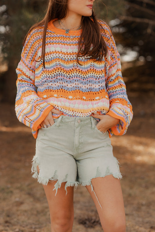 High Rise side slit Short