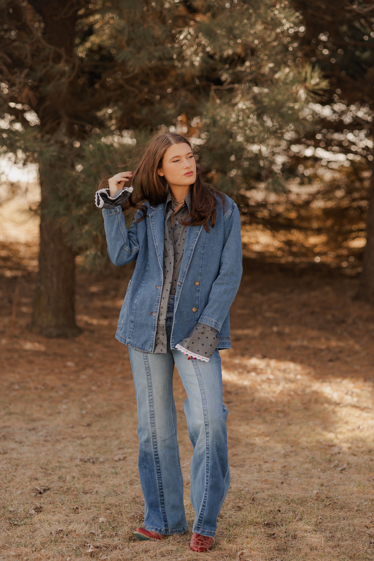 Denim Blazer