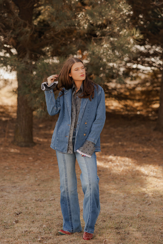 Denim Blazer