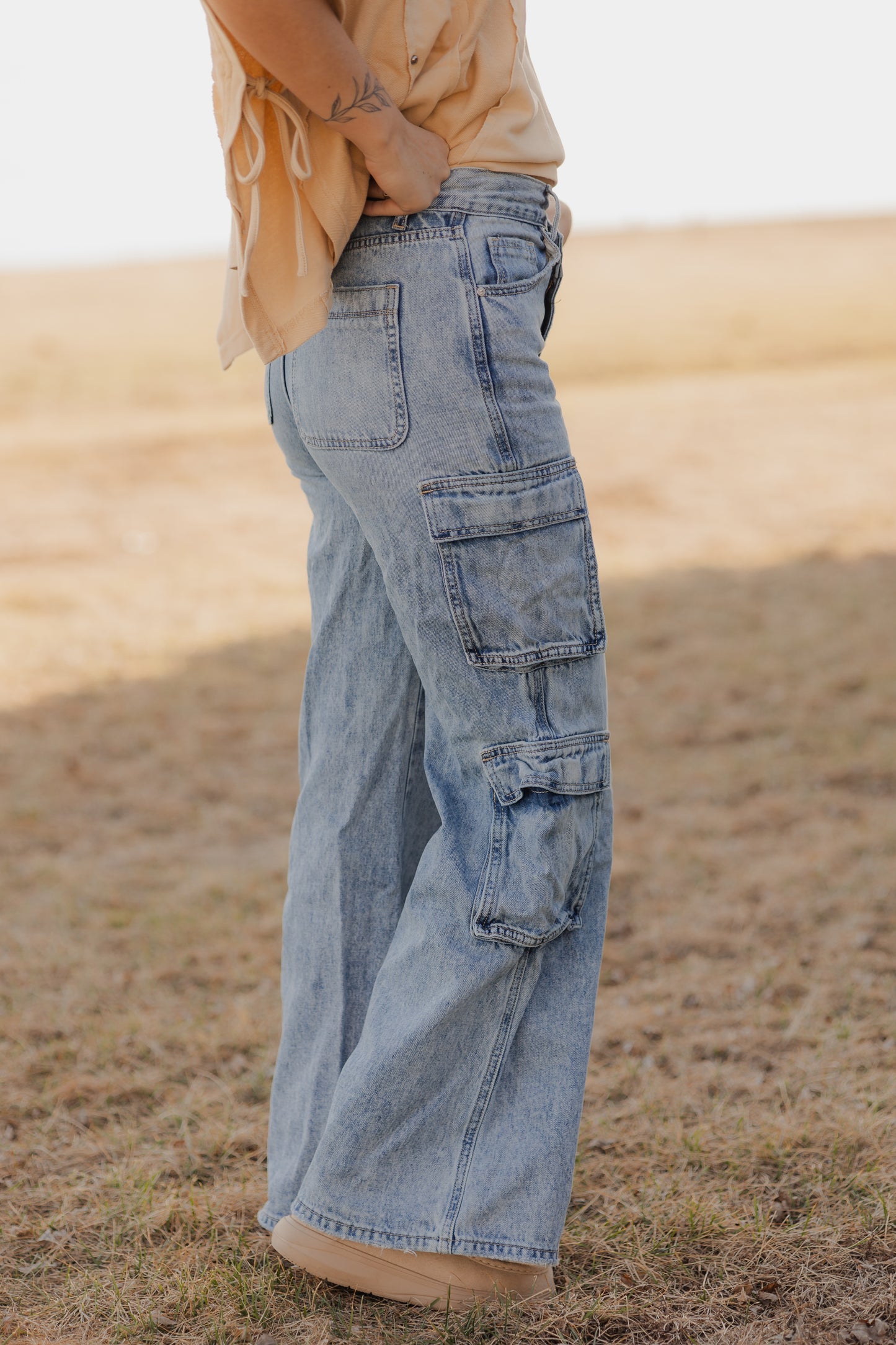Crossover cargo Jeans