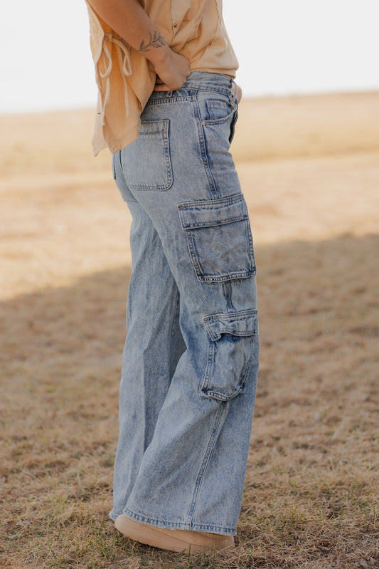 Crossover cargo Jeans