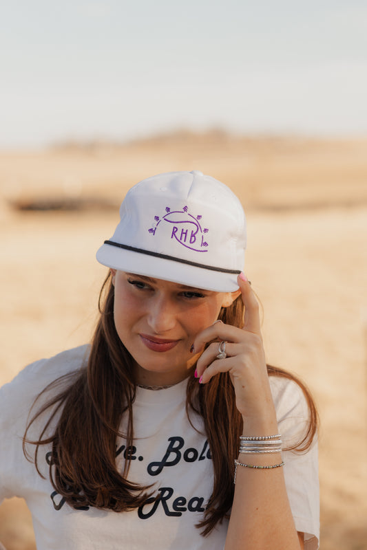 RHB Sunshine 256 Purple on White
