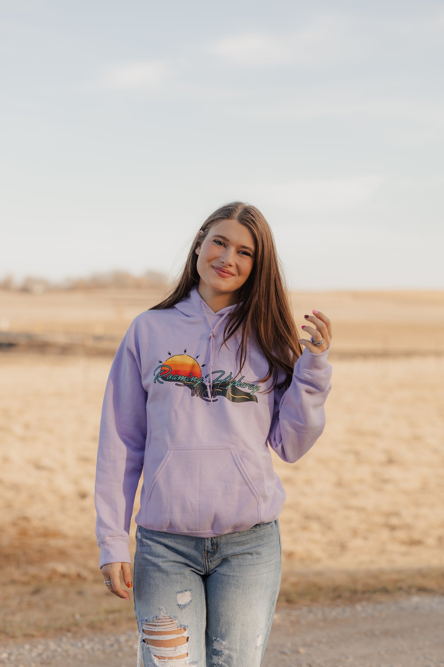 Purple 'LIVE BY IT' Hoodie