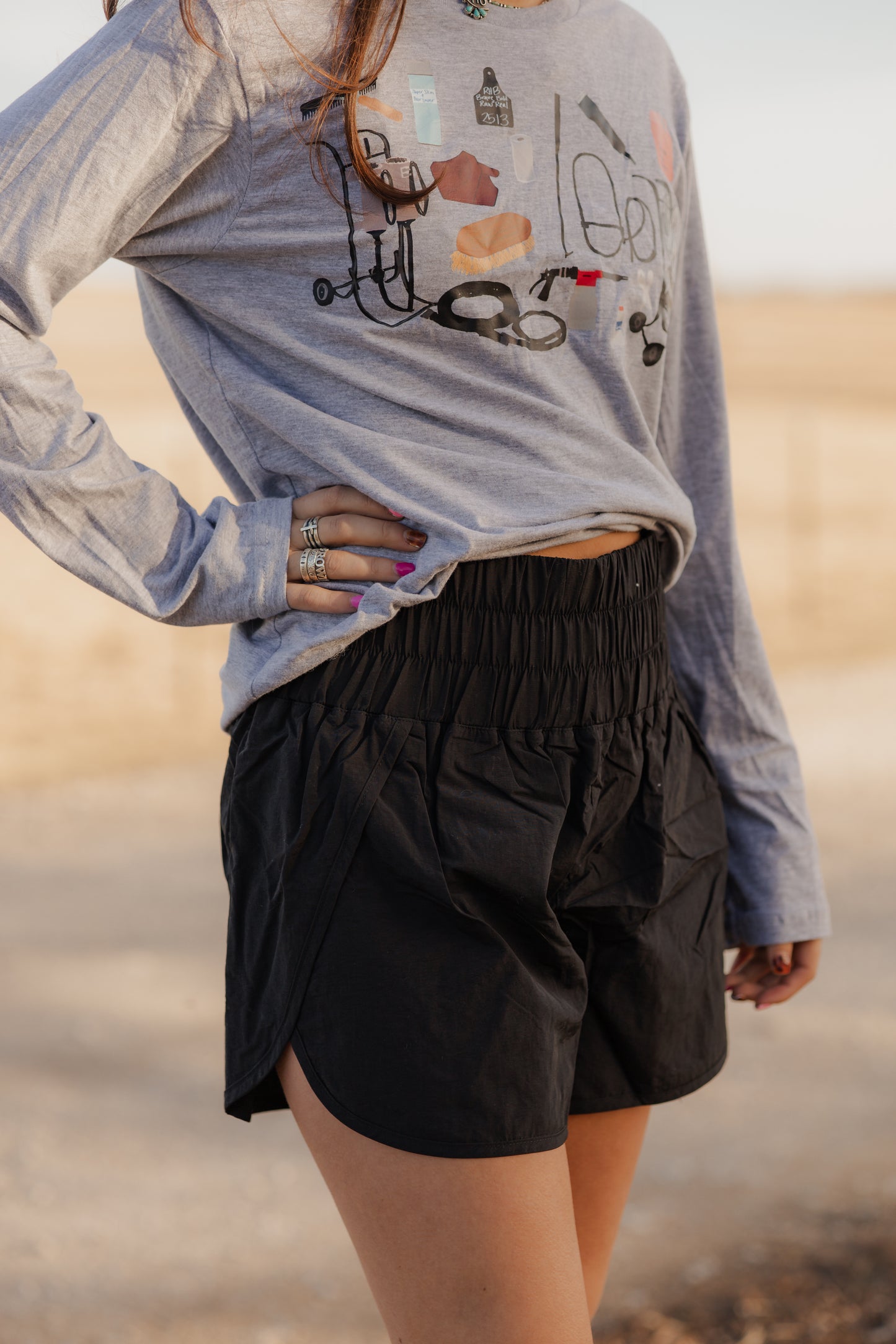 Windbreaker Athletic shorts