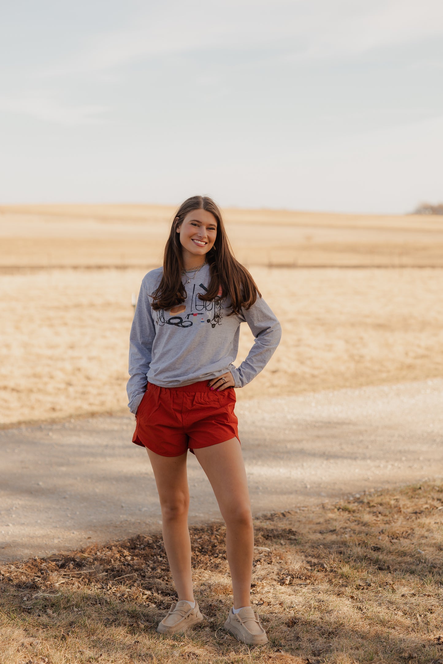 Windbreaker Athletic Shorts w/ Zipper Pocket