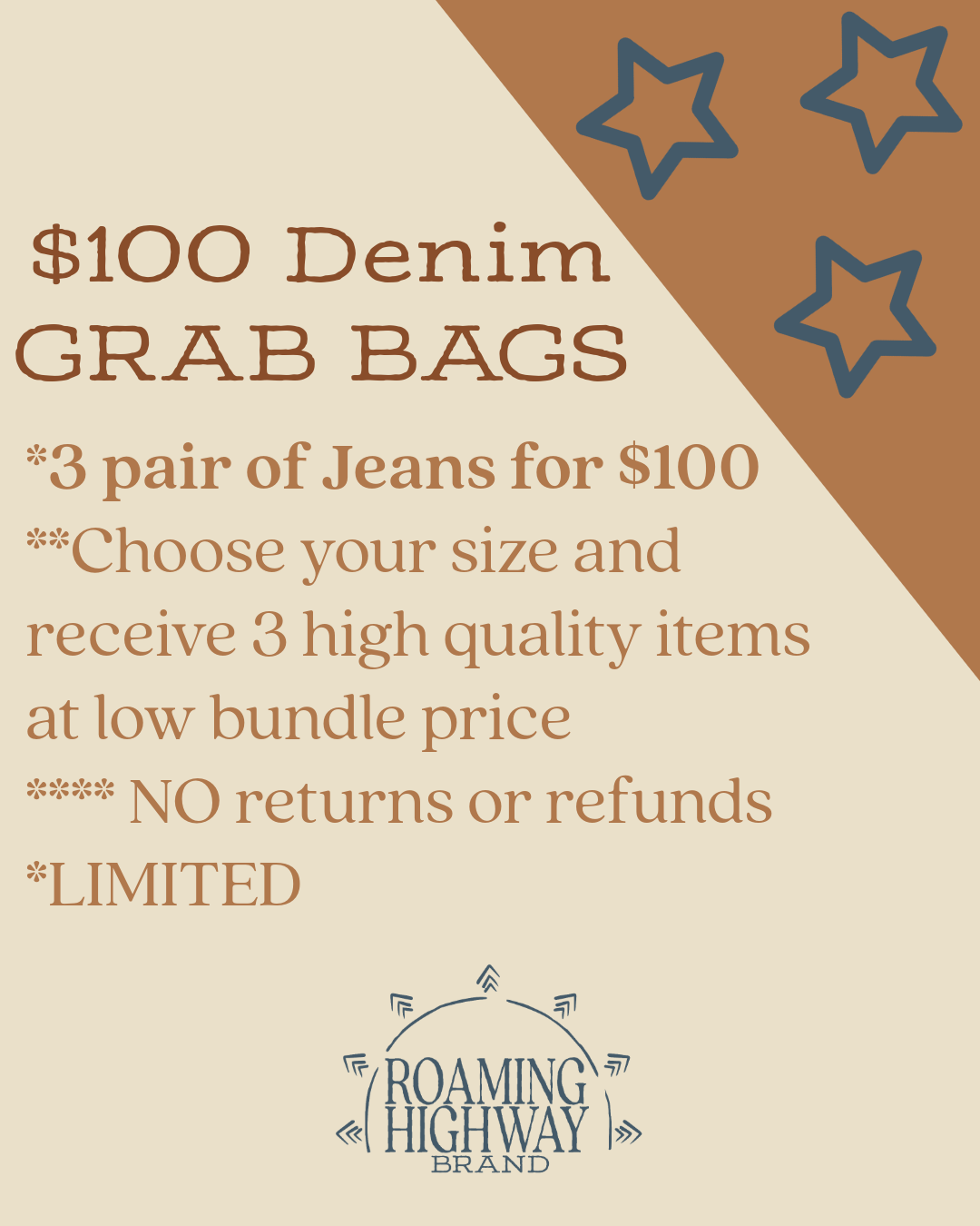 $100 Denim Grab Bags