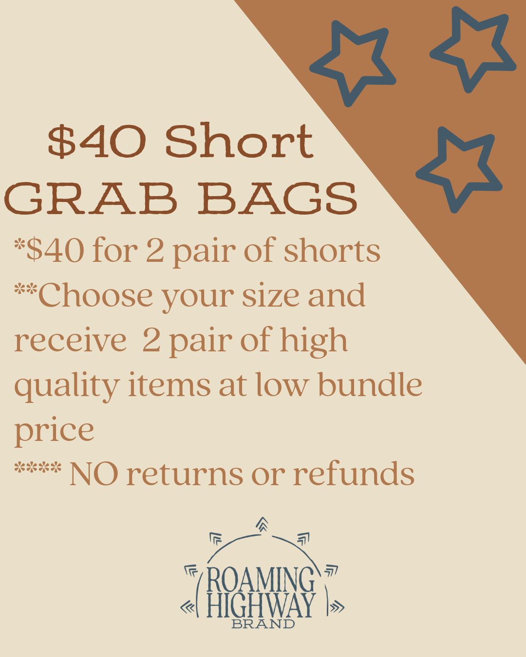 $40 Short Grab Bag