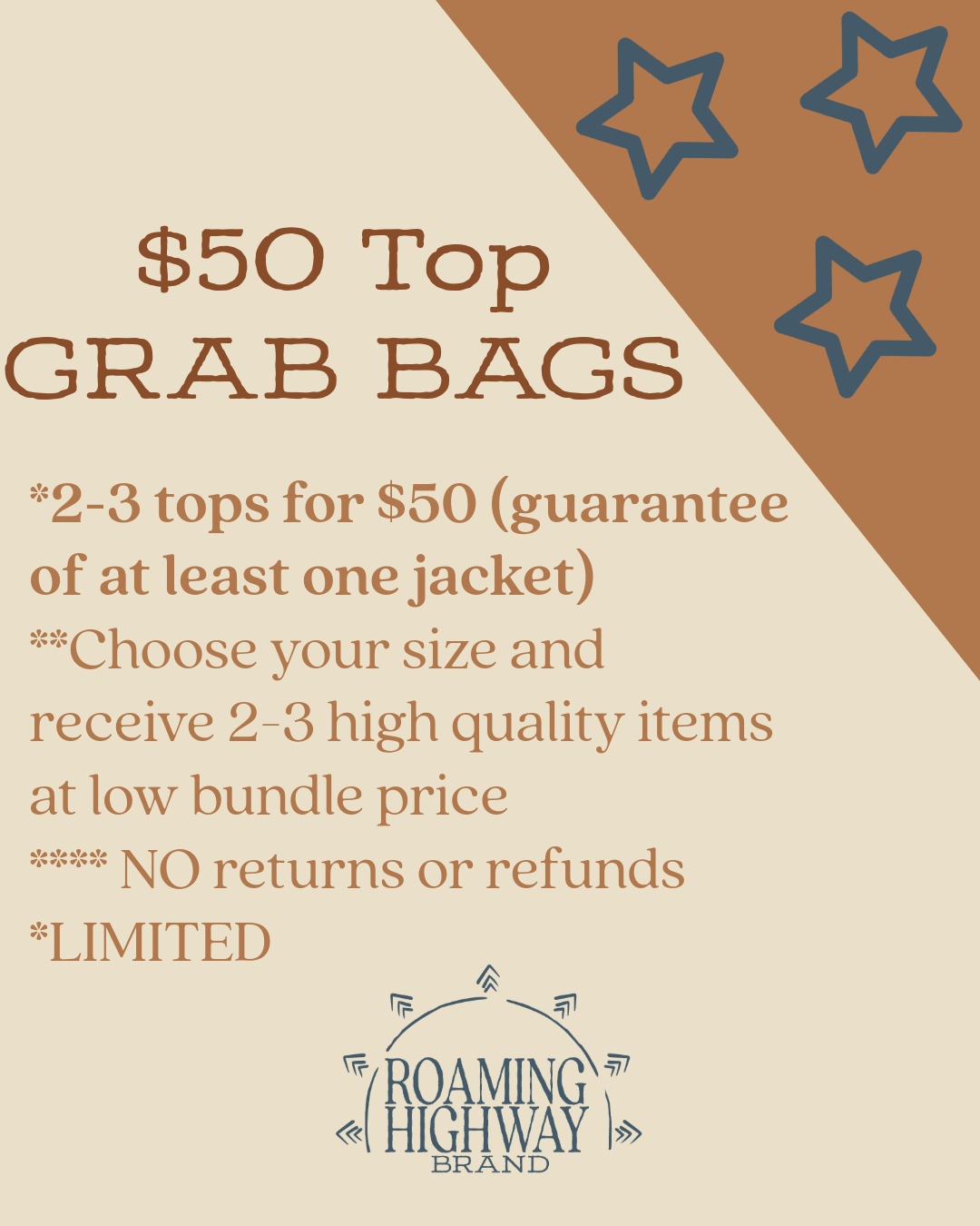 $50 Top Grab Bag