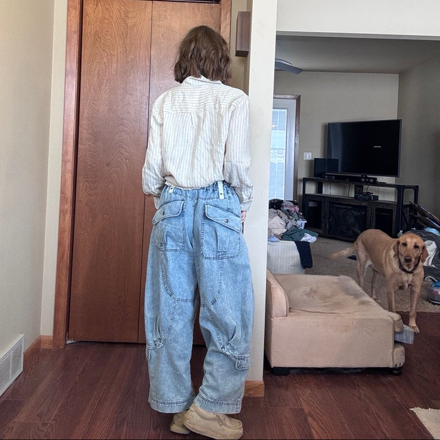Funky Denim Pants